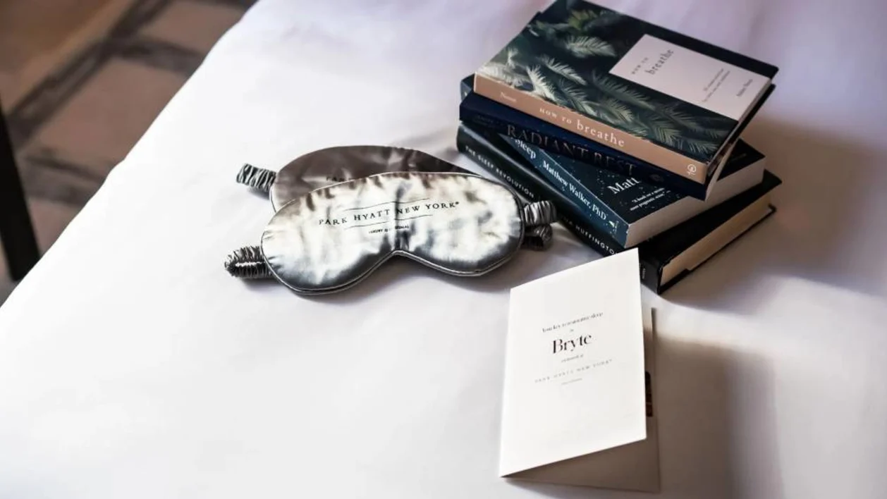 Sleep suite menu at Park Hyatt New York City